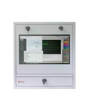 Szafa wisząca Techly na komputer przemysłowy i monitor 22'' LED/LCD nr 1
