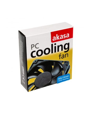 Akasa Fan AK-6015MS - 60mm, czarny