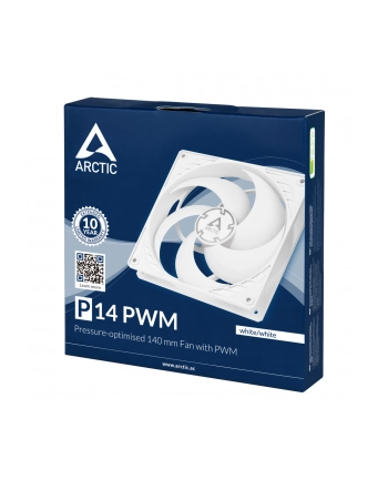 Arctic Cooling Arctic P14 PWM Fan, biały - 140mm