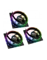 Cryorig Crona S PWM Fan, ARGB, 3er Pack - 120mm, czarny - nr 2