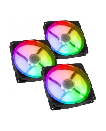 Noiseblocker NB-eLoop X B12-P ARGB, PWM - 120mm, czarny - 3er Set
