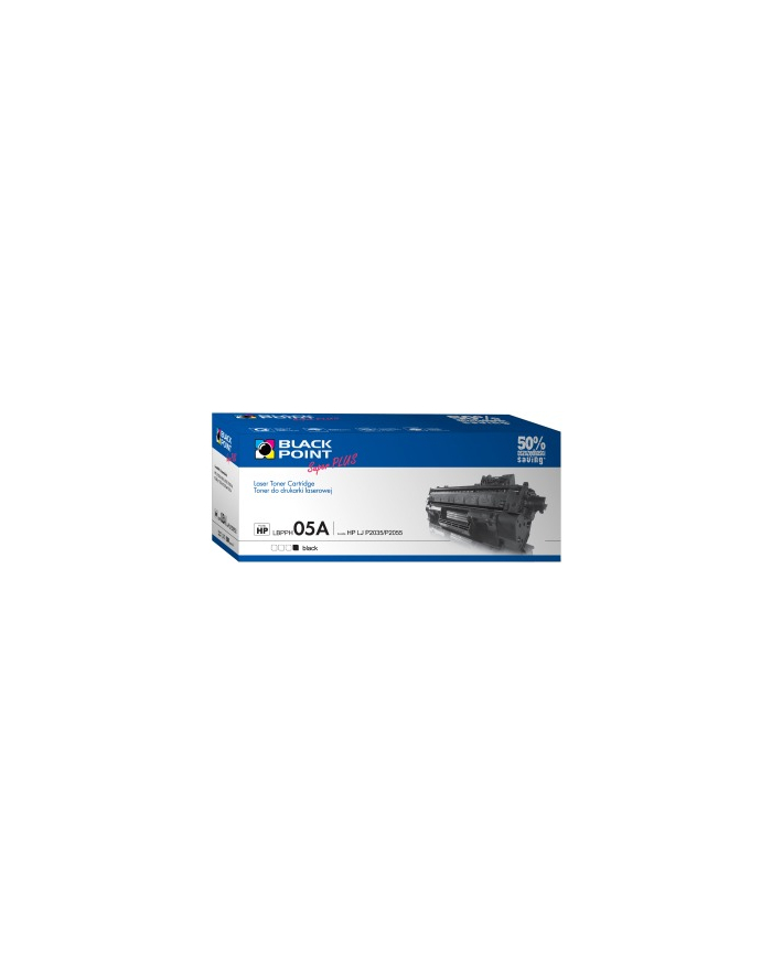 Toner Black Point Super Plus LBPPH05A | HP CE505A  | 3500 str | HP LJ 2055 główny