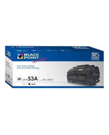 Toner Black Point Super Plus LBPPH53A | HP Q7553A | 3900 str | HP LJ 2015