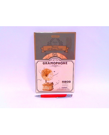ROBOTIME Drewn.model Puzzle3D Gramofon TG408 10098
