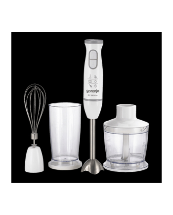 Gorenje Blender HBC564QW Hand Blender, 560 W, Number of speeds Variable, Chopper, White