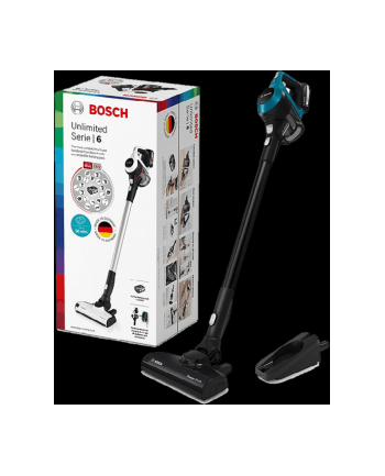 Bosch Odkurzacz Unlimited BBS611LAG  Handstick 2in1, 18 V, Operating time (max) 30 min, Blue