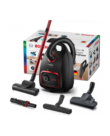 Bosch Odkurzacz ProPower BGL6POW1 Bagged, Power 850 W, Dust capacity 4 L, Black