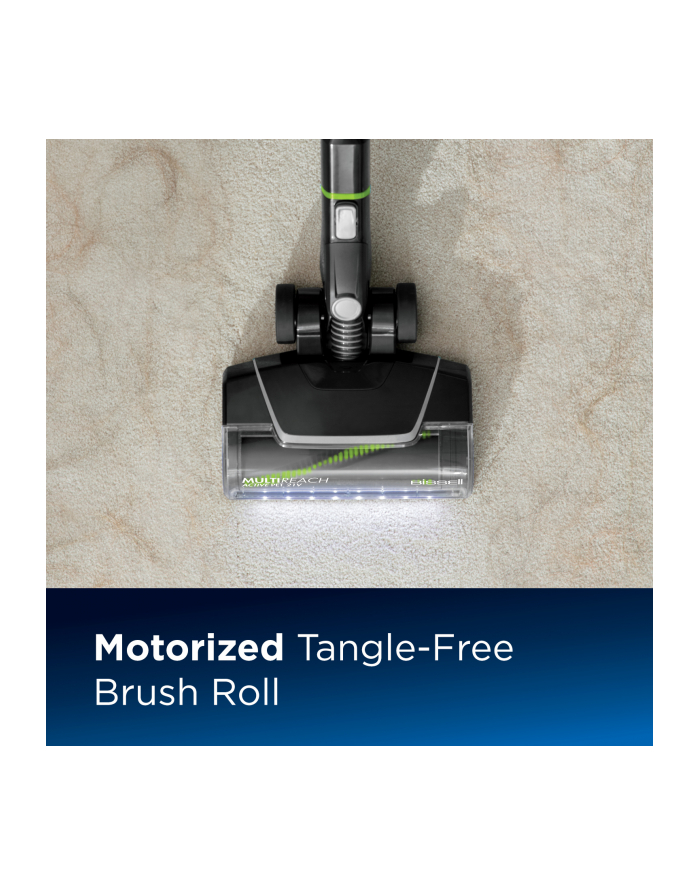Bissell Vacuum Cleaner MultiReach Active Pet 21V Cordless operating, Handstick and Handheld, 21 V, Operating time (max) 30 min, Black/Green, Warranty 24 month(s), Battery warranty 24 month(s) główny