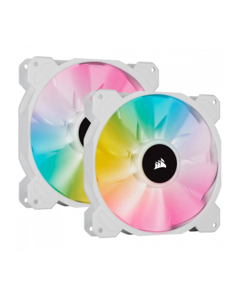 corsair Wentylatory SP140 RGB ELITE 140mm Dual Pack Biały