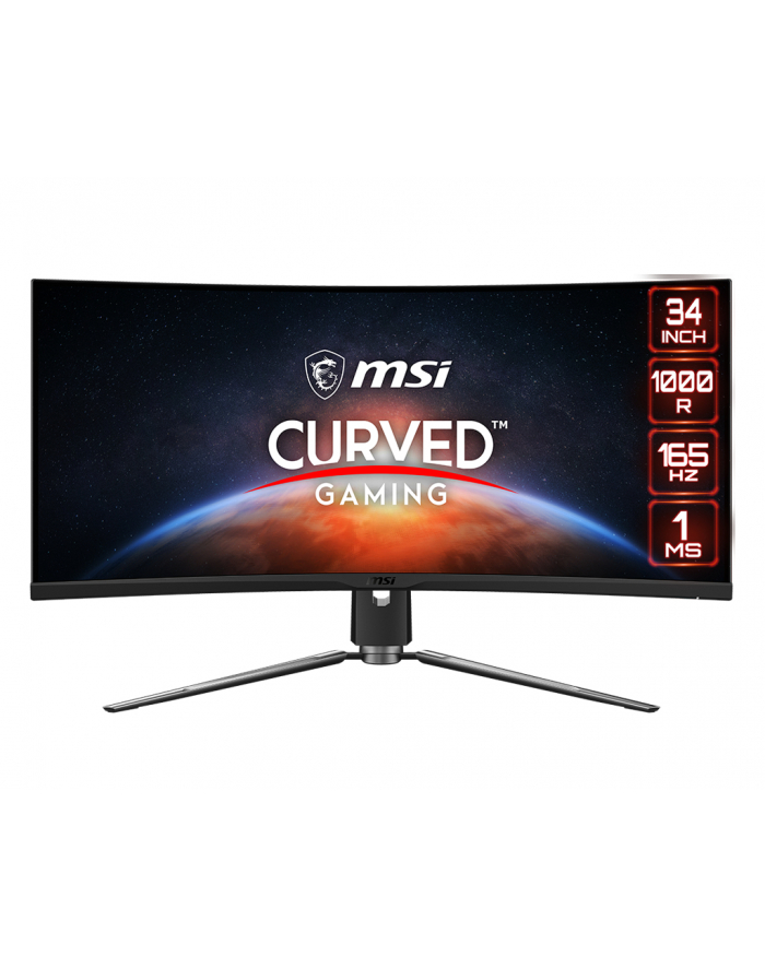 msi Monitor MPG ARTYMIS 343CQR 34'' Curve/LED/WQHD/NonT/165Hz/Black główny