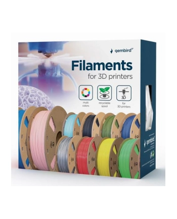 gembird Filament drukarki 3D ABS/1.75mm/żółty