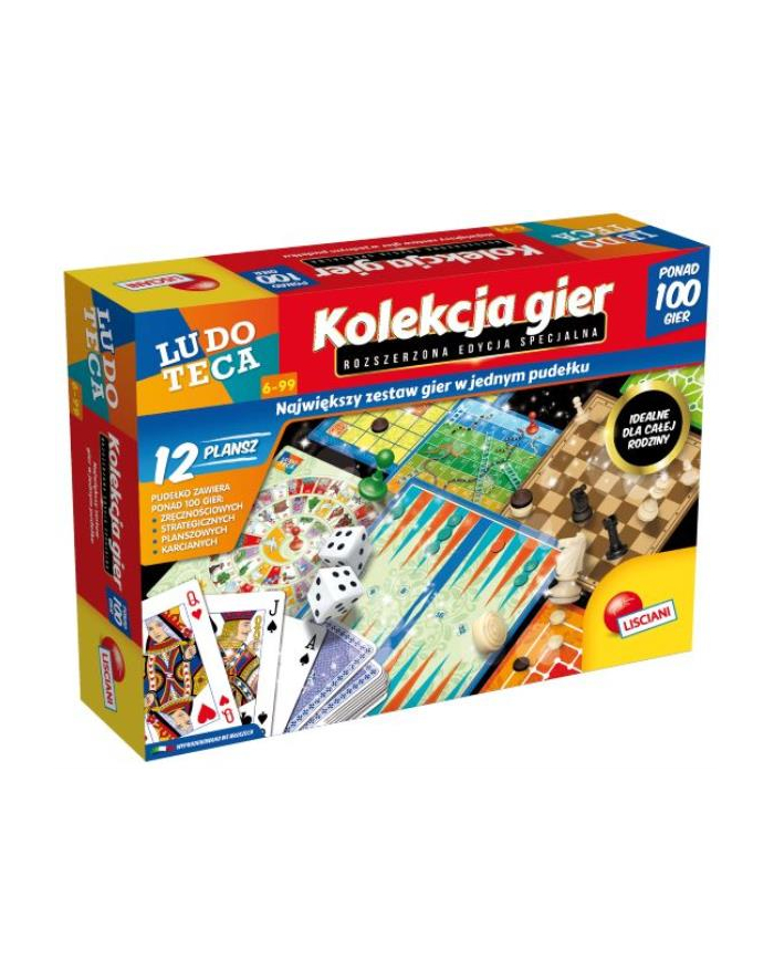 lisciani giochi Ludoteca Zestaw 100 gier 68791 LISCIANI główny