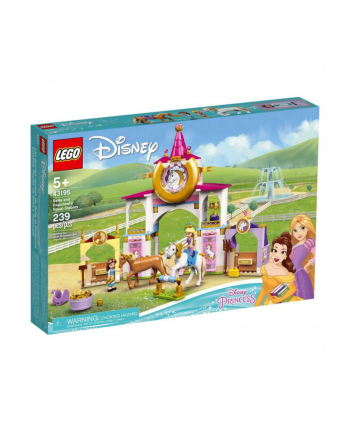 LEGO 43195 DISNEY PRINCESS Królewskie stajnie Belli i Roszpunki p4