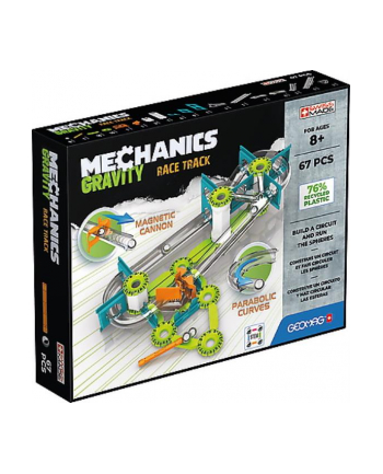 trefl GEOMAG Mechanics Gravity RE Race track - klocki magnetyczne 67el G760