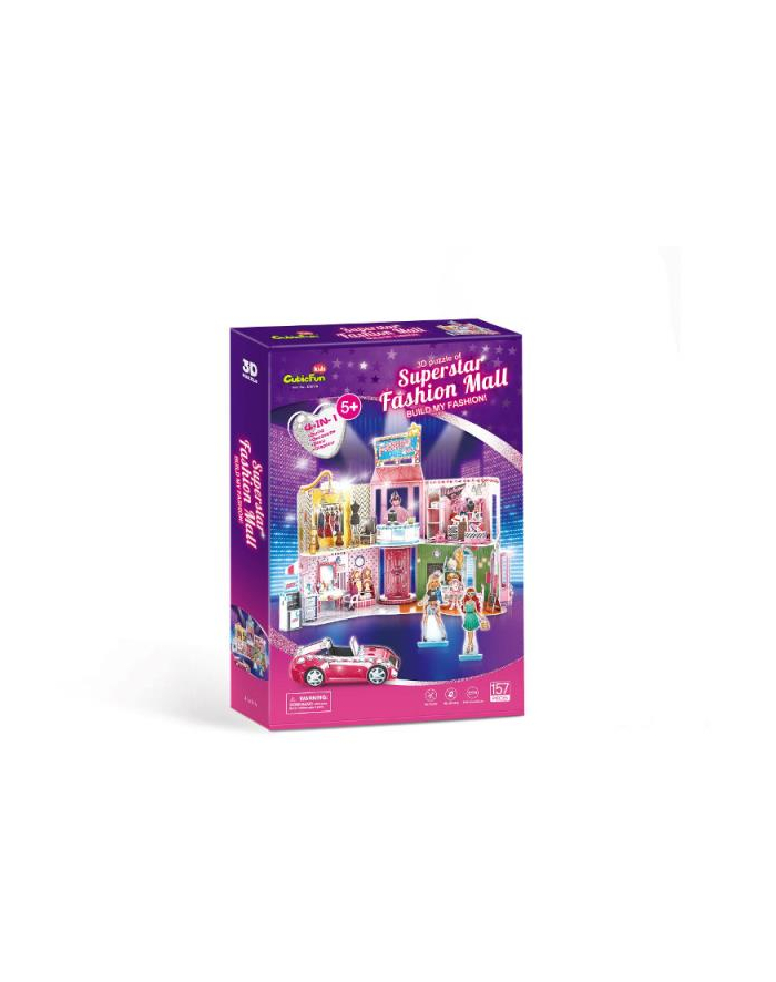 dante Puzzle 3D 157el. Superstar Fashion Mall. Modne Centrum Handlowe E1617H Cubic Fun główny