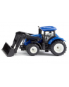SIKU 1396 Traktor New Holland z podnośnikiem - nr 1