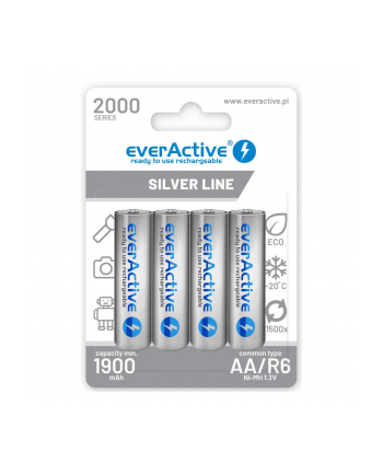 everactive Akumulatory paluszki R6/AA 2000 mAH, blister 4 szt.