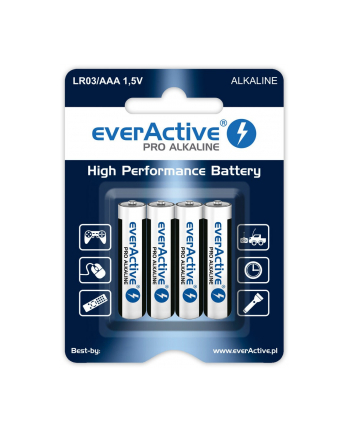 everactive Baterie paluszki LR03/AAA blister 4 szt.