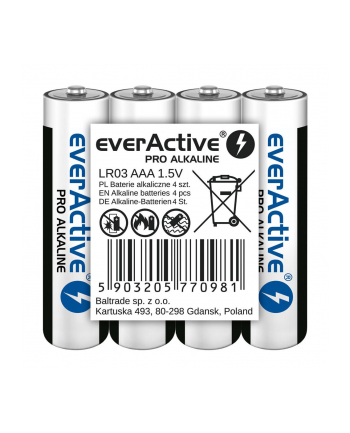 everactive Baterie paluszki LR03/AAA folia 4 szt.