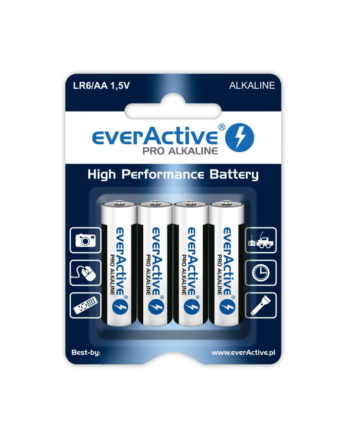 everactive Baterie paluszki LR6/AA blister 4 szt. główny