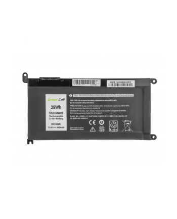 green cell Bateria do Dell WDXOR 11,4V 3400mAh