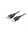 lanberg Kabel USB-A(M)-USB-B(M) 2.0 CA-USBA-15CU-0010-BK - nr 1