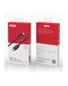 unitek Kabel USB TYP-C DO microUSB 2.0, 1m, Y-C473BK - nr 3