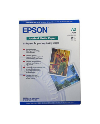 epson Papier Archival Matowy 50 Arkuszy 192 g/m  A3