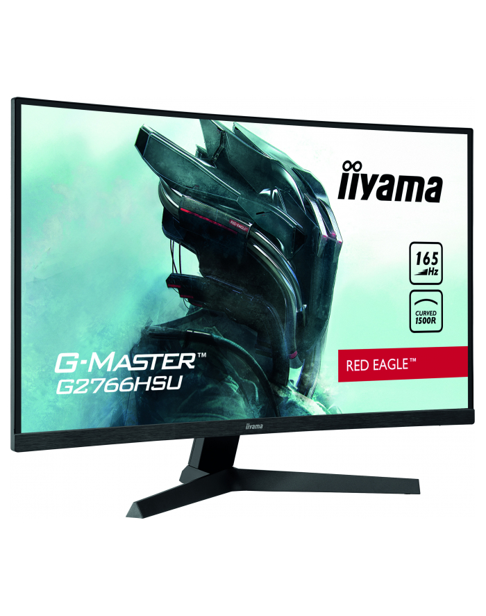 iiyama Monitor 27 cali G2766HSU-B1 VA,165HZ,1500R,1MS,DP,HDMIx2,USB,FreeSync główny