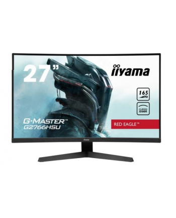 iiyama Monitor 27 cali G2766HSU-B1 VA,165HZ,1500R,1MS,DP,HDMIx2,USB,FreeSync