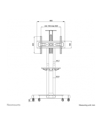 neomounts by newstar Stojak NM-M1700BLACK