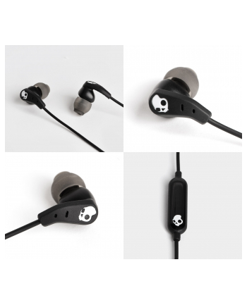 Skullcandy Sport Earbuds Set  In-ear, Microphone,  Lightning, Wired, Noice canceling, Black