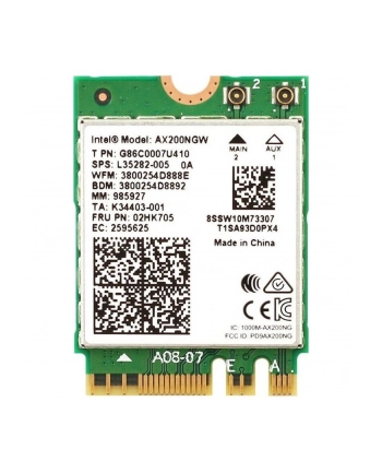 intel Karta sieciowa AX200.NGWG.NV