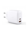 aukey PA-B3 Ultraszybka ładowarka sieciowa 2xUSB Power Delivery (1xUSB A+1xUSB C) 65W 5.4A Biała - nr 1