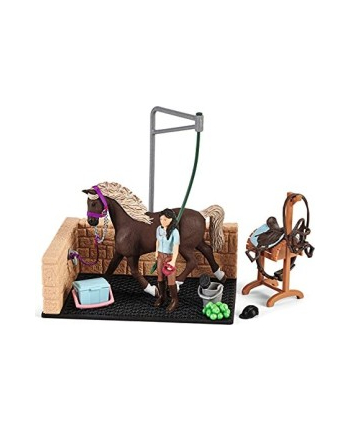 Schleich 42438 Myjnia dla koni Emily i Luna Horse Club