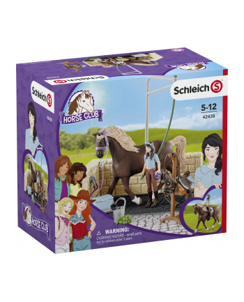 Schleich 42438 Myjnia dla koni Emily i Luna Horse Club