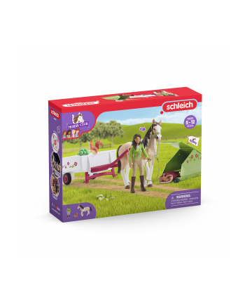 Schleich 42533 Przygoda Sary na kampingu Horse Club