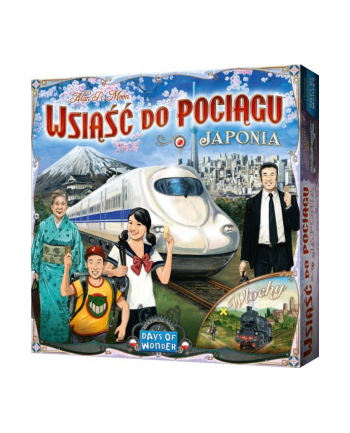 Wsiąść do pociagu 7: Japonia i Włochy gra dodatek Rebel