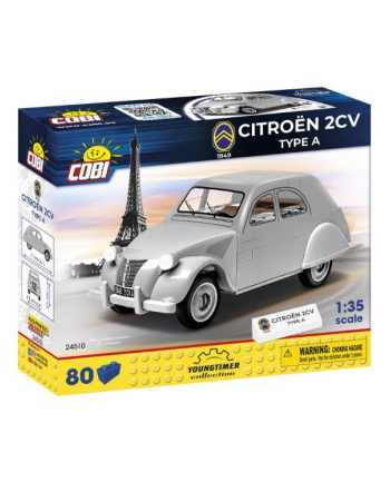 COBI 24510 Youngtimer Citroen 2CV typ A 1949 80 klocków p6