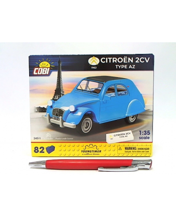 COBI 24511 Youngtimer Citroen 2CV typ AZ 82 klocki p6