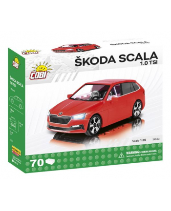 COBI 24582 Skoda scala 1.0 TSI 70  klocków p6