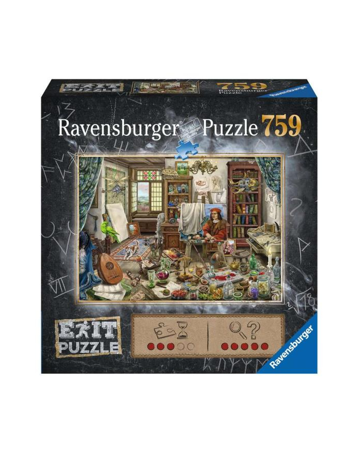 Puzzle 759el Studio artysty 167821 RAVENSBURGER główny