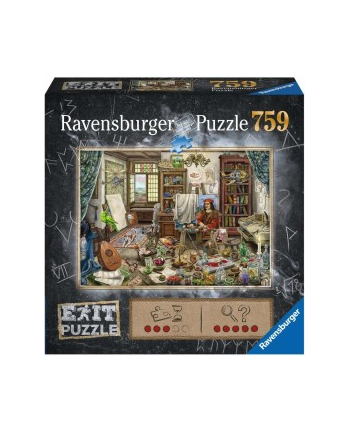 Puzzle 759el Studio artysty 167821 RAVENSBURGER