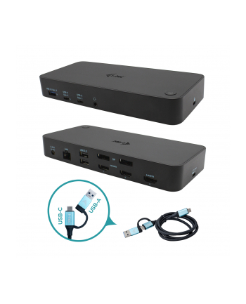 i-tec Stacja dokująca USB 3.0 / USB-C / Thunderbolt 3x4K Docking Station + PowerDelivery 70W