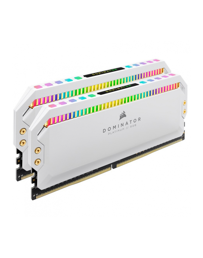 corsair Pamięć DDR4 Dominator Platinum RGB 16GB/3200 (2*8GB) WHITE CL18 główny