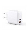 aukey PA-B3 Ultraszybka ładowarka sieciowa 2xUSB Power Delivery (1xUSB A+1xUSB C) 65W 5.4A Biała - nr 1