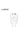 elmak Ładowarka sieciowa SAVIO LA-05 USB Quick Charge Power Delivery 3.0 18W +1m cable USB type C - nr 8