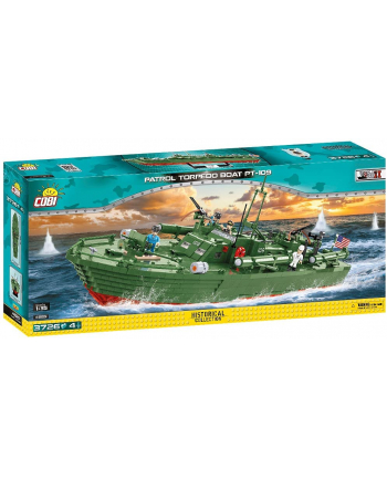 COBI 4825 Historical Collection WWII Patrol Torpedo Boat PT-109 3726 klocków p1