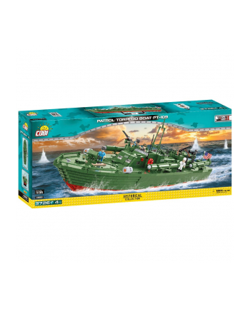 COBI 4825 Historical Collection WWII Patrol Torpedo Boat PT-109 3726 klocków p1