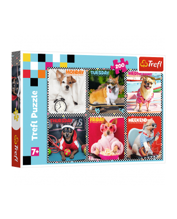 Puzzle 200el Wesołe psy 13279 Trefl